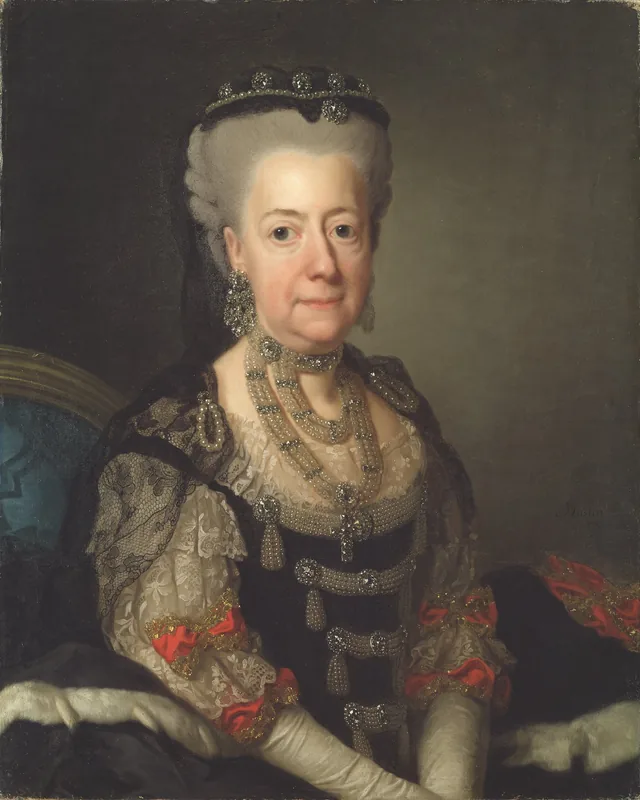 王太后としてのプロイセン王女、スウェーデン王妃ロヴィーサ・ウルリカ（1720-1782）