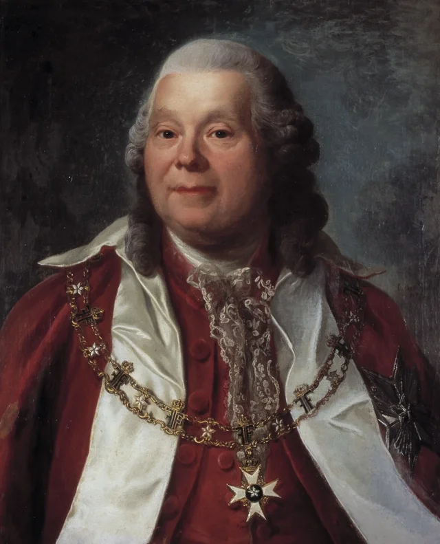 Retrato del canciller real Nils Barck (1713-1782)