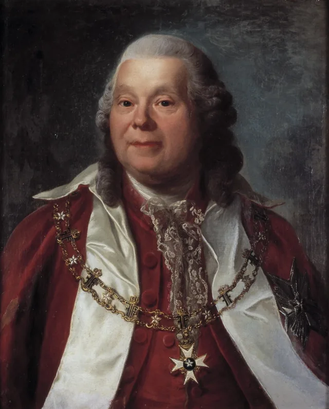 王国宰相ニルス・バルク（1713-1782）の肖像
