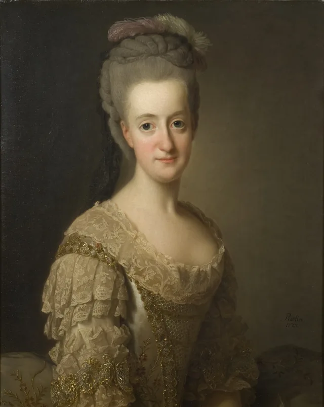 スウェーデン王女、クヴェードリンブルク修道院長ソフィア・アルベルティーナ（1753-1829）