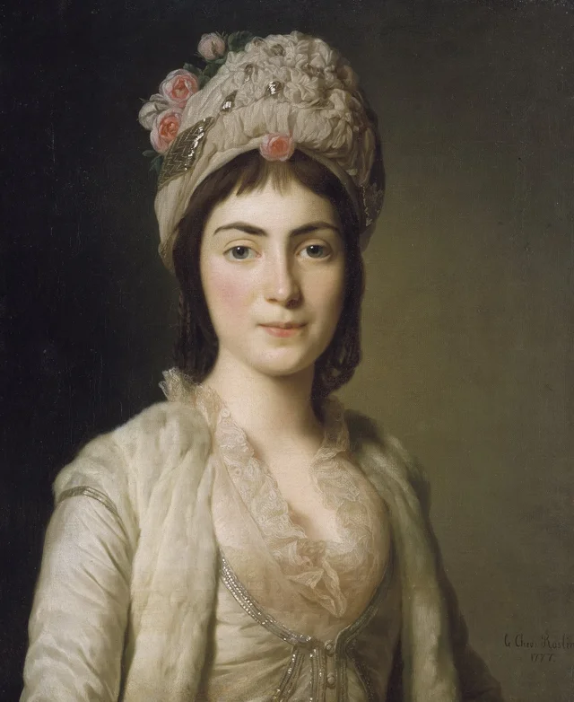 Zoie Ghika (dead ca 1830), princess of Moldau and Wallachia, Alexandre Roslin
