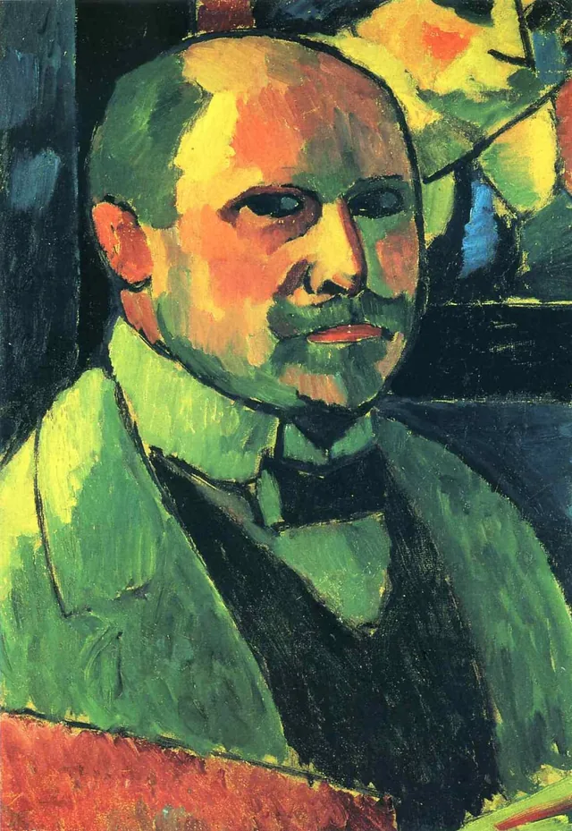 Autoportrait, Alexej von Jawlensky