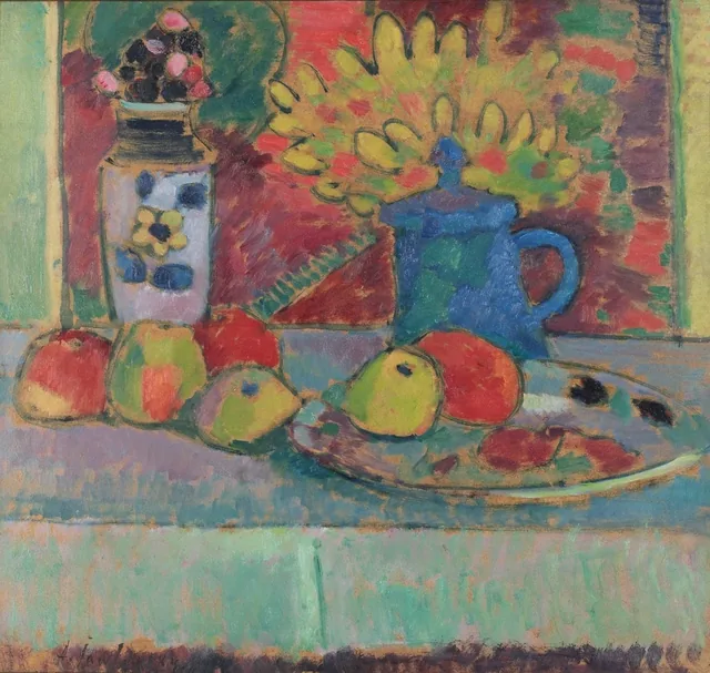 Nature morte aux fleurs et aux fruits, Alexej von Jawlensky