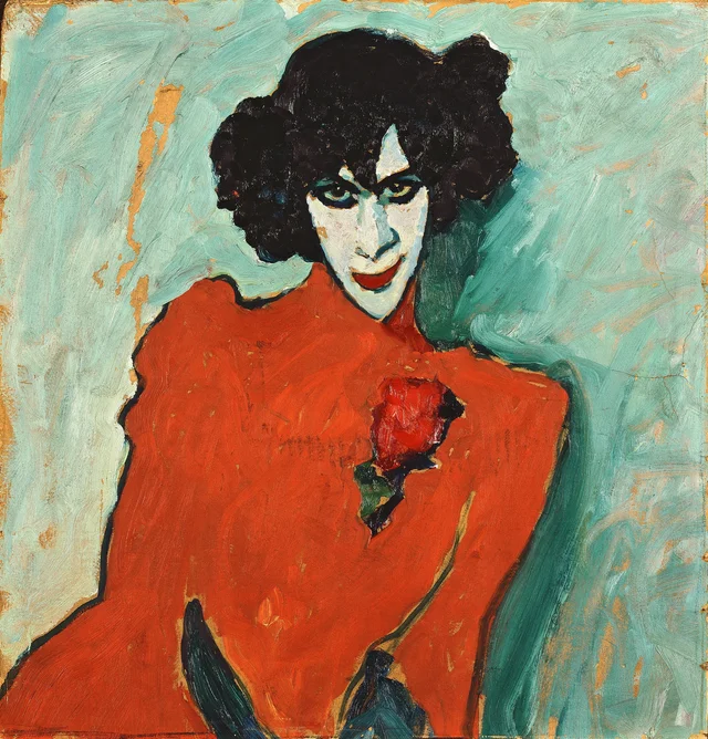 Portrait du danseur Alexandre Sakharov, Alexej von Jawlensky