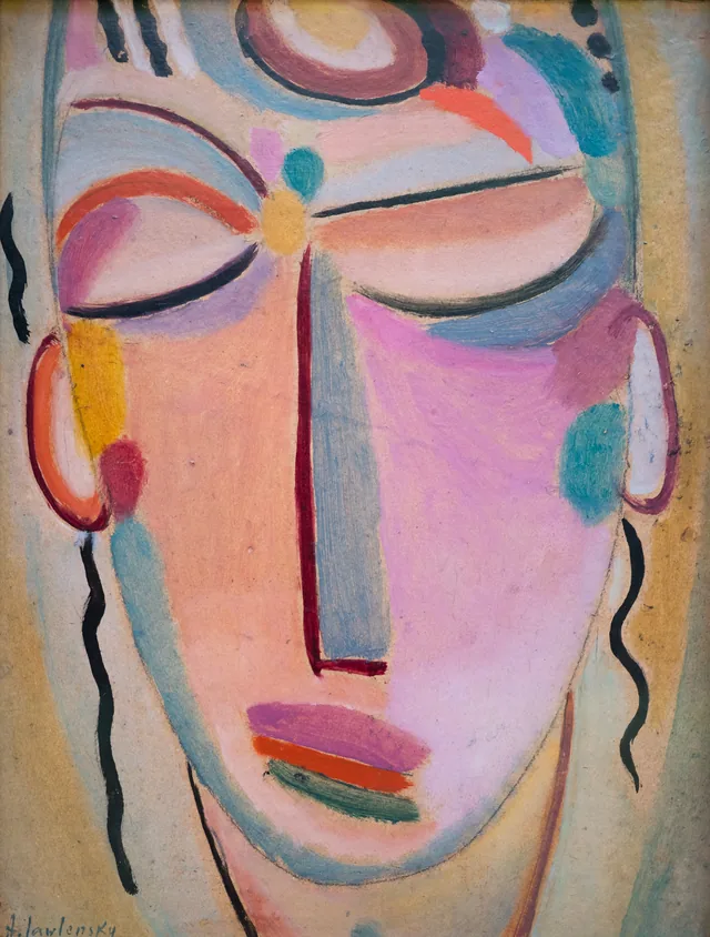 Tête mystique : Méditation, Alexej von Jawlensky