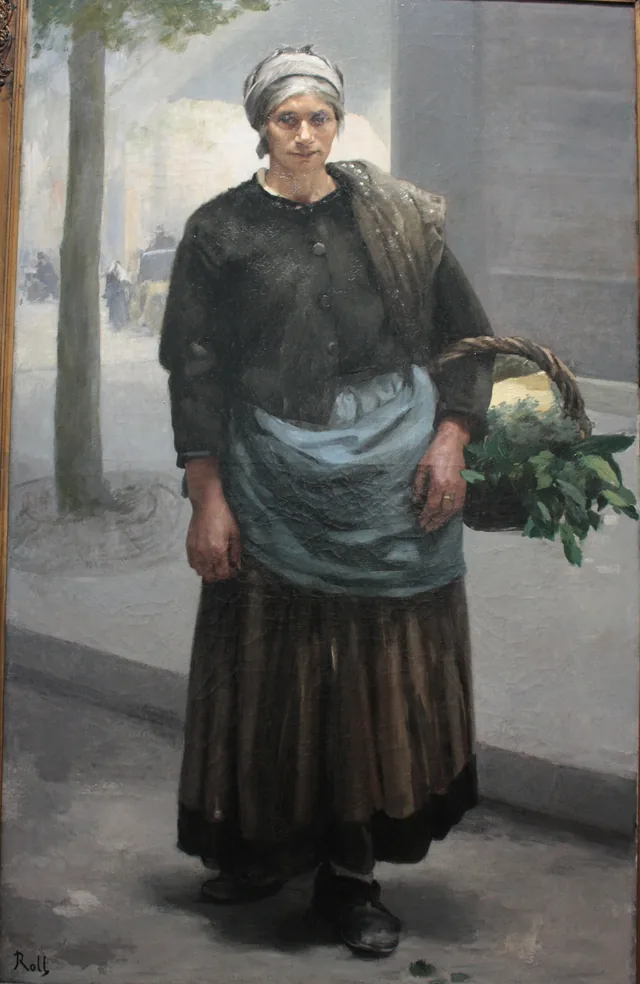 Marianne Orfrey, Seller of Greens
