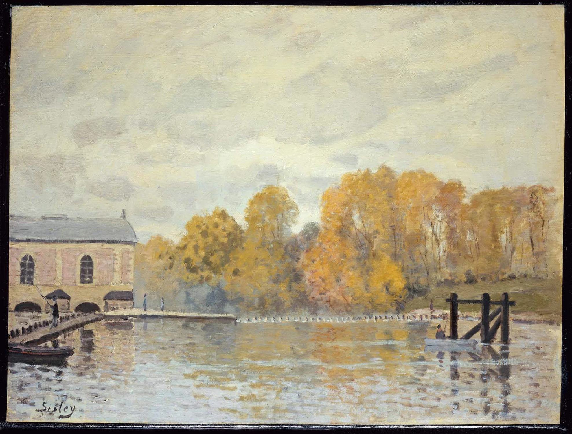 La Machine de Marly, Alfred Sisley