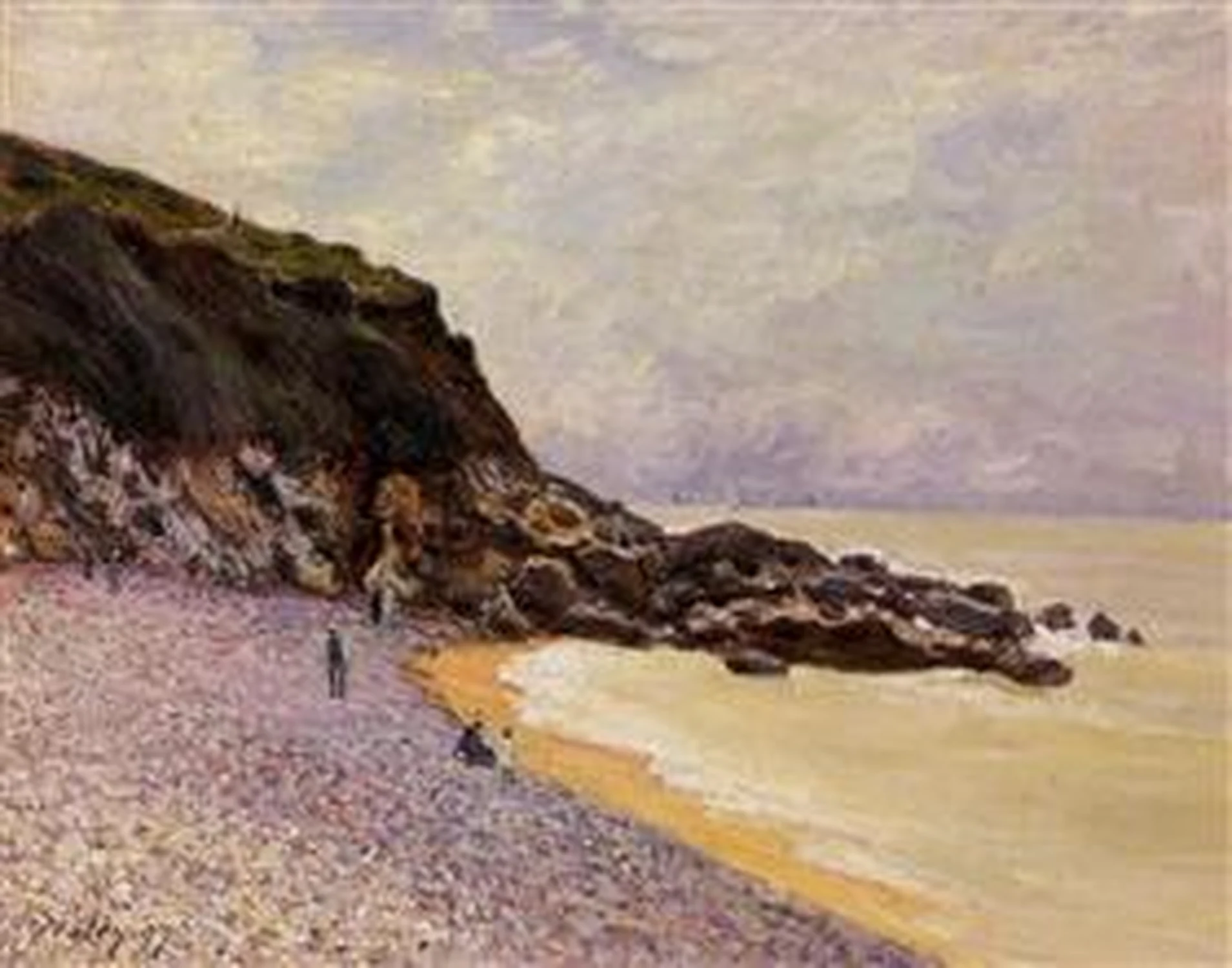 Lady’s Cove, Langland Bay, Wales, Alfred Sisley