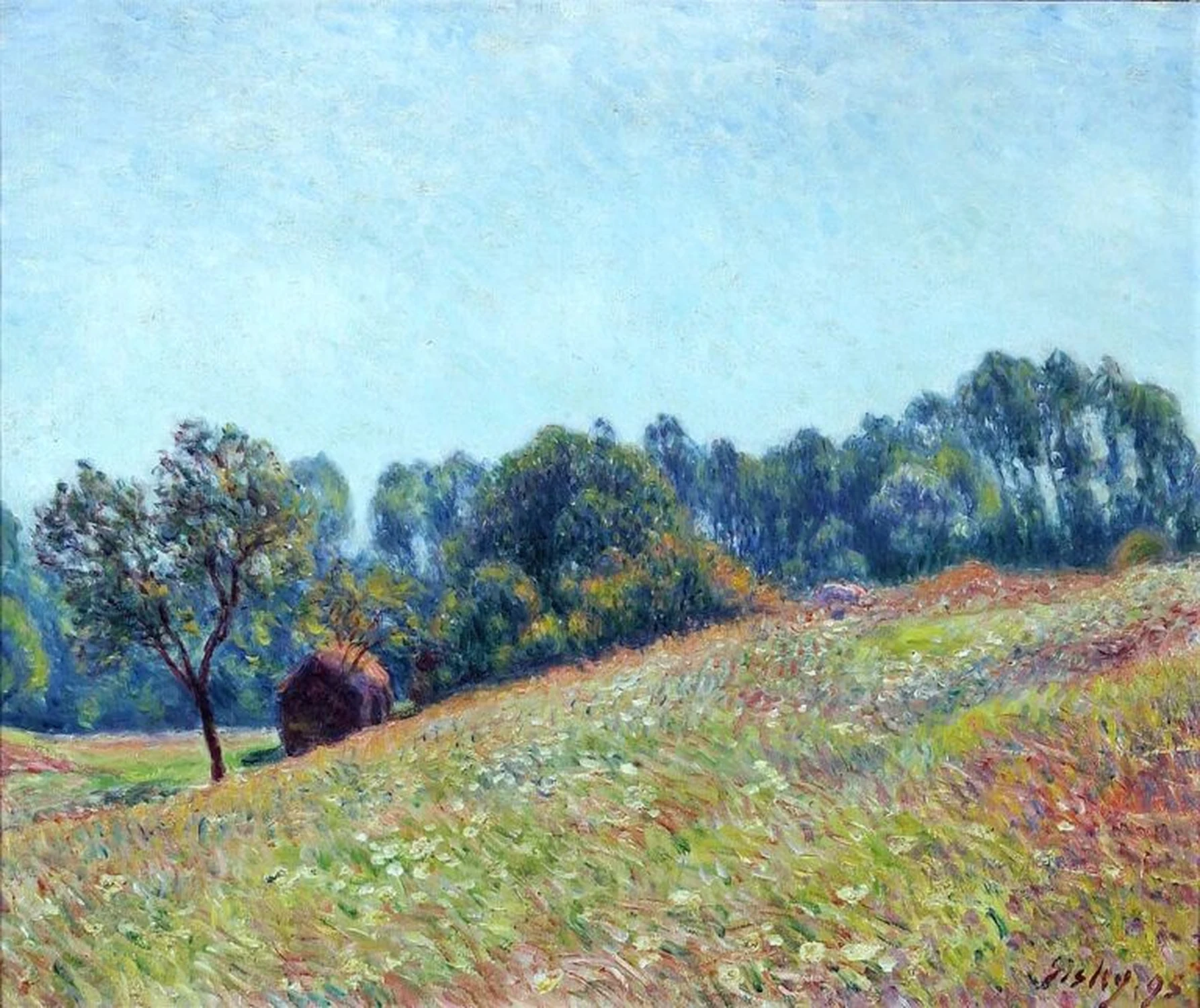 Le Vallon (D842), Alfred Sisley