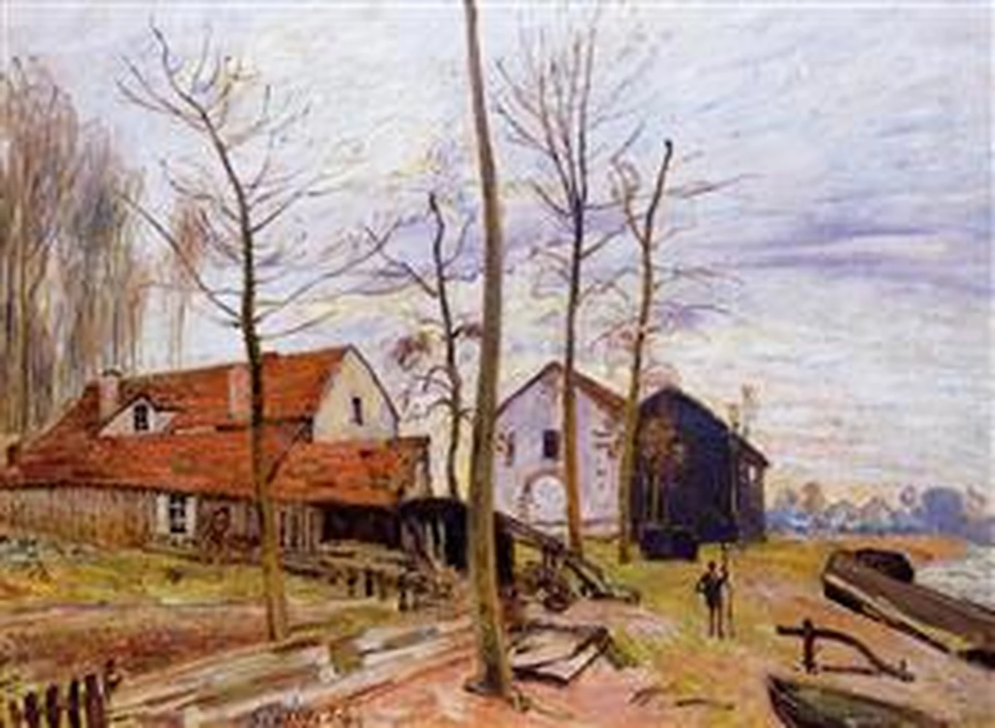 Moret - Le lever du soleil, Alfred Sisley