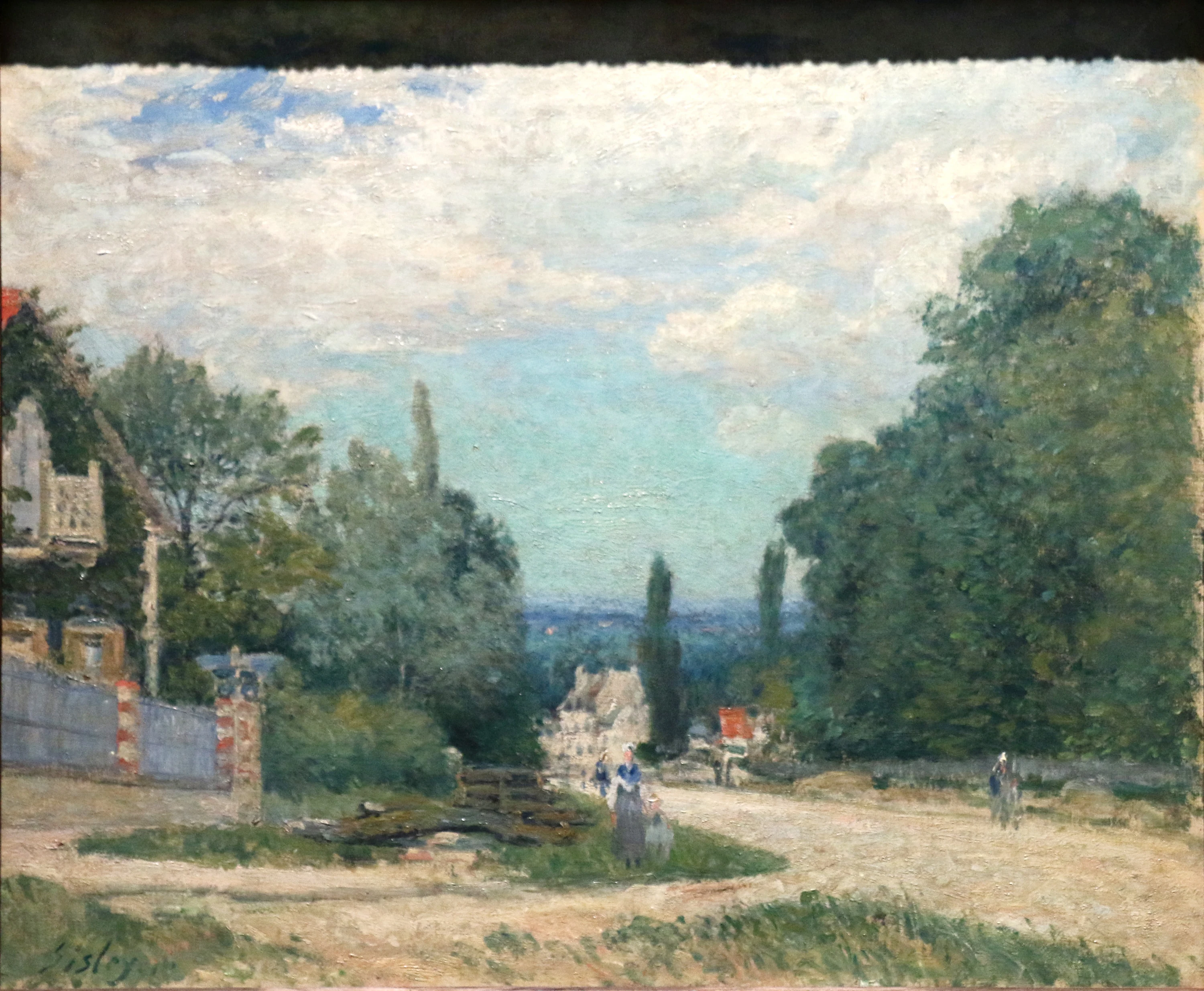 Route de Louveciennes, Alfred Sisley