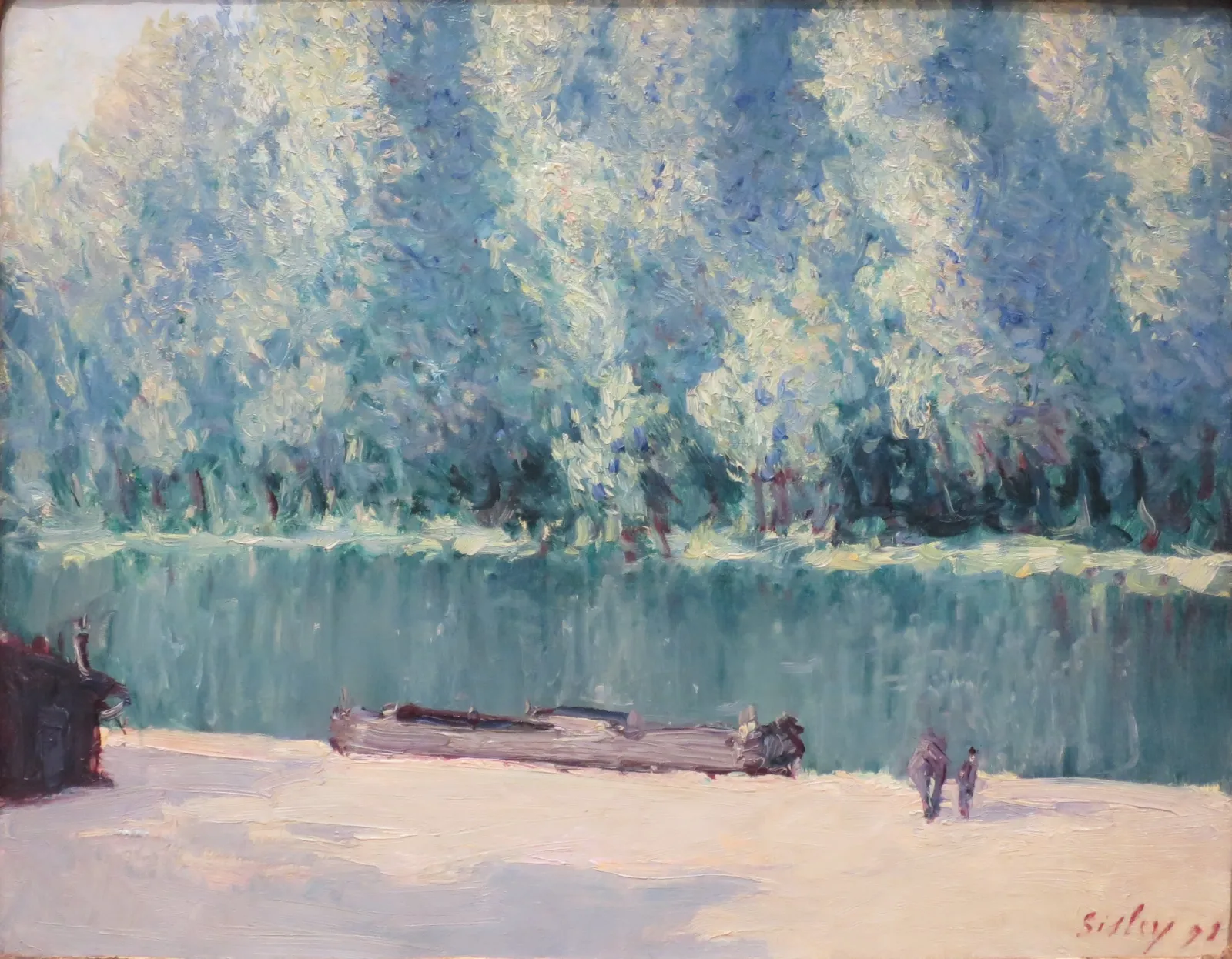 Banks of the Loing, Alfred Sisley