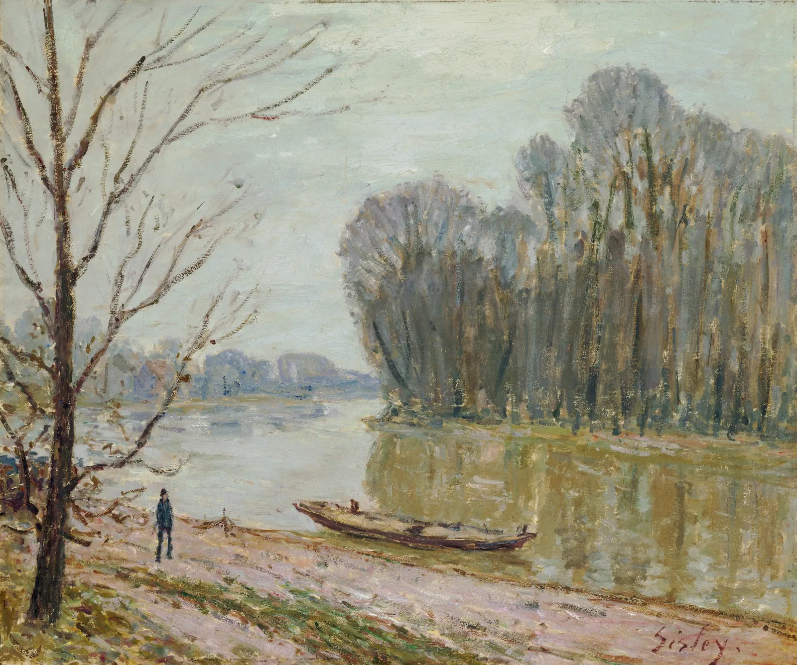 Bords du Loing, Alfred Sisley