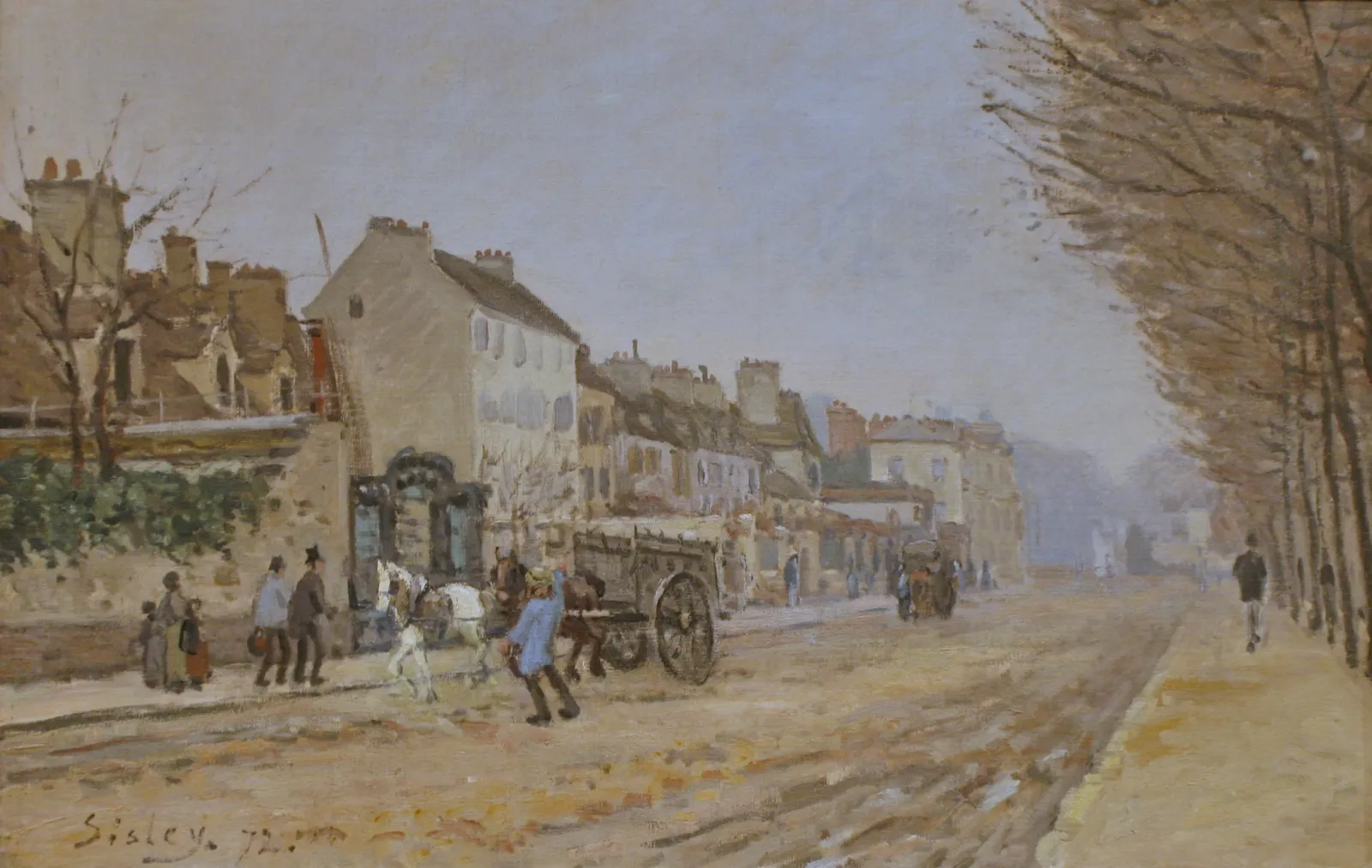 Boulevard Héloïse, Argenteuil, Alfred Sisley