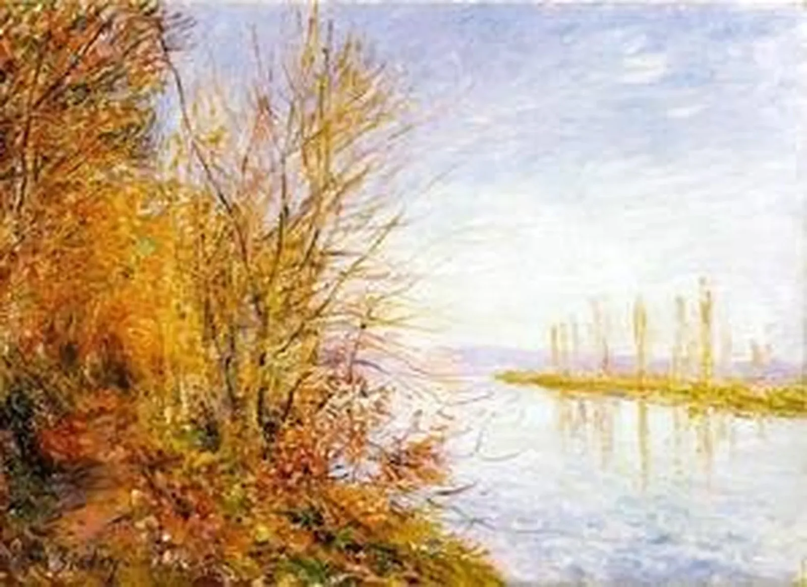 Chemin de By au bois des Roches-Courtaut, été de la St Martin, Alfred Sisley