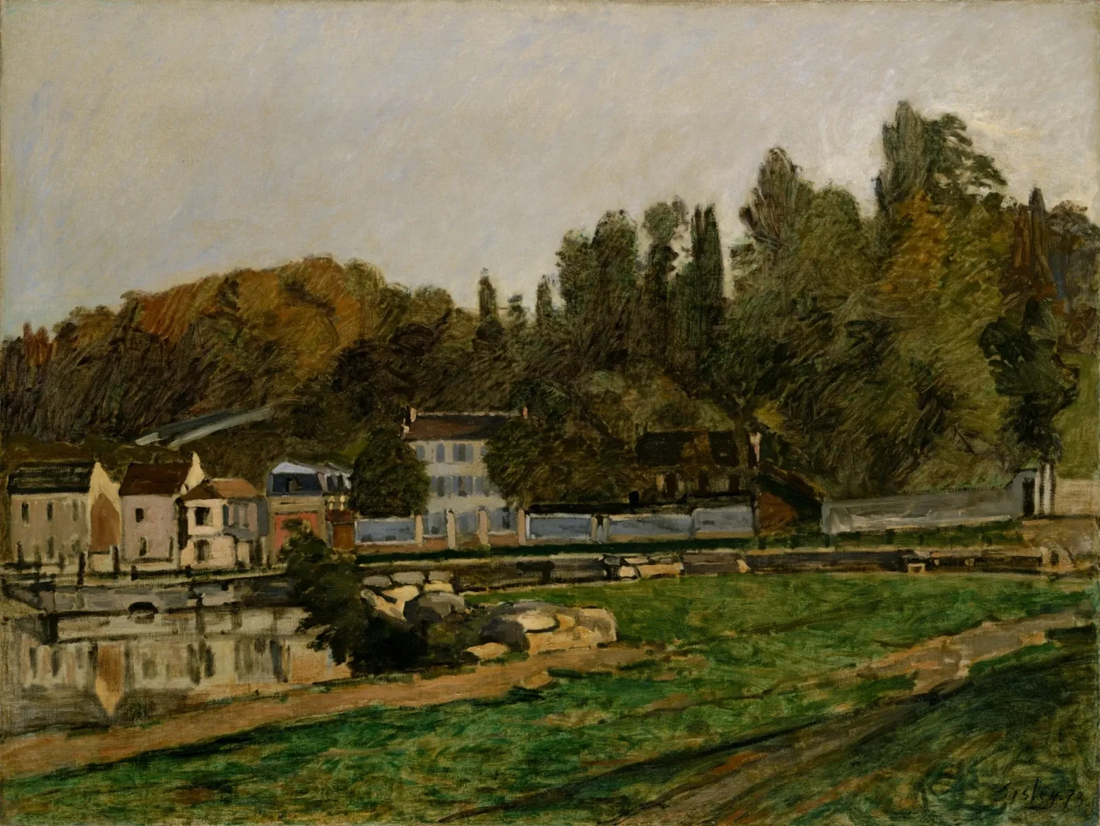 L'Abreuvoir de Marly, Alfred Sisley