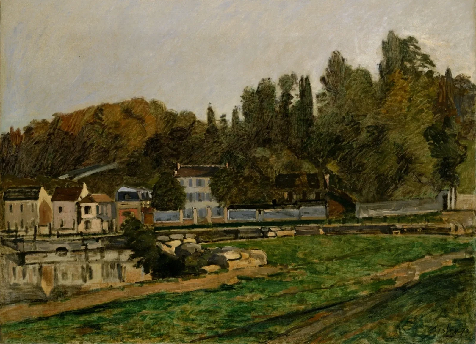 L'Abreuvoir de Marly, Alfred Sisley