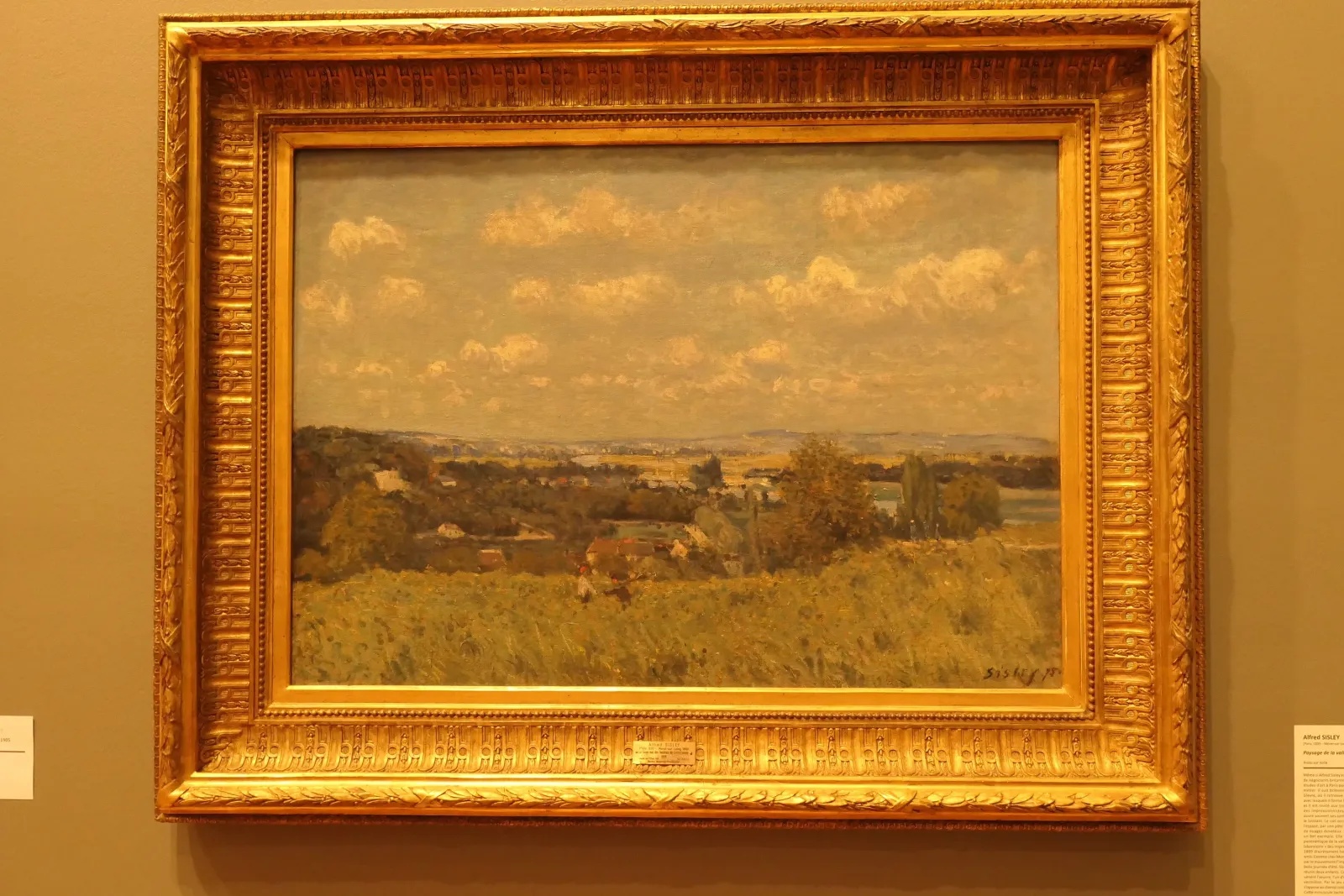 La Courbe de la Seine à Saint-Cloud, Alfred Sisley