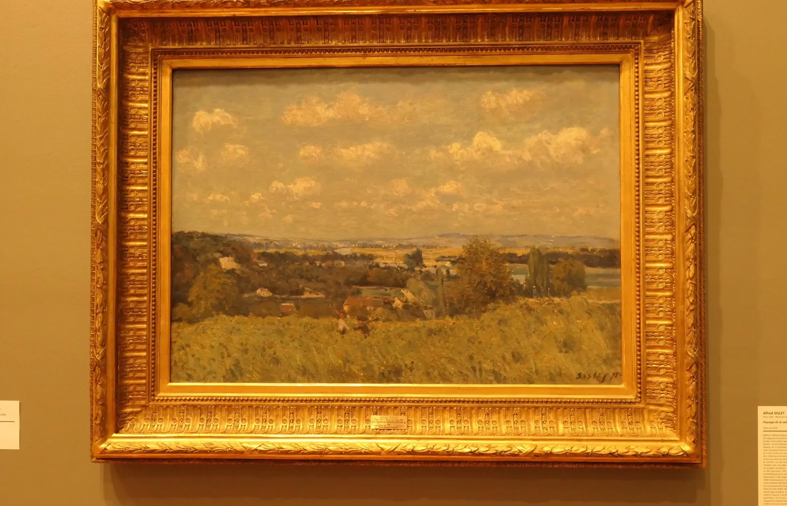 La Courbe de la Seine à Saint-Cloud, Alfred Sisley