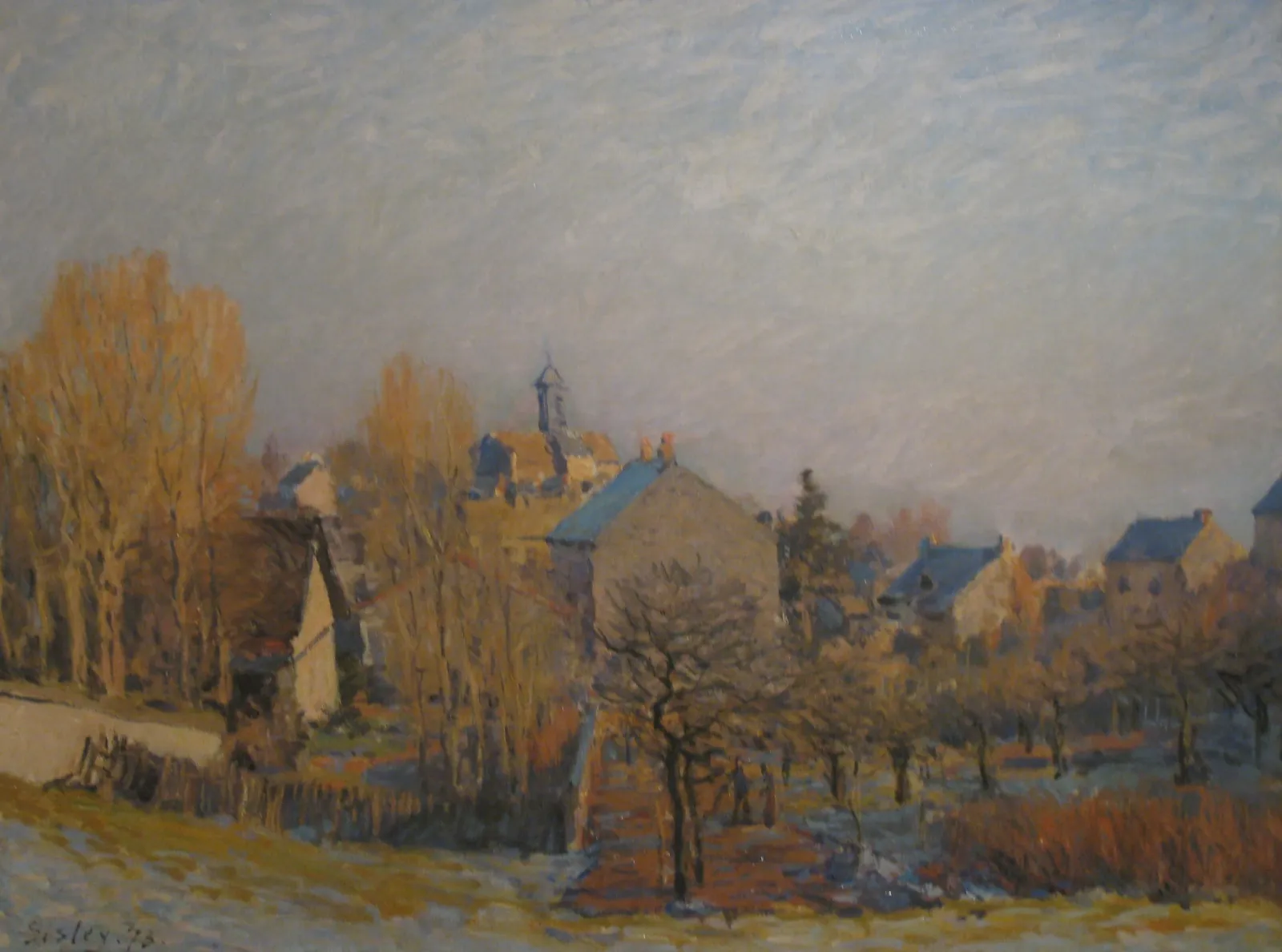 La Gelée à Louveciennes, Alfred Sisley