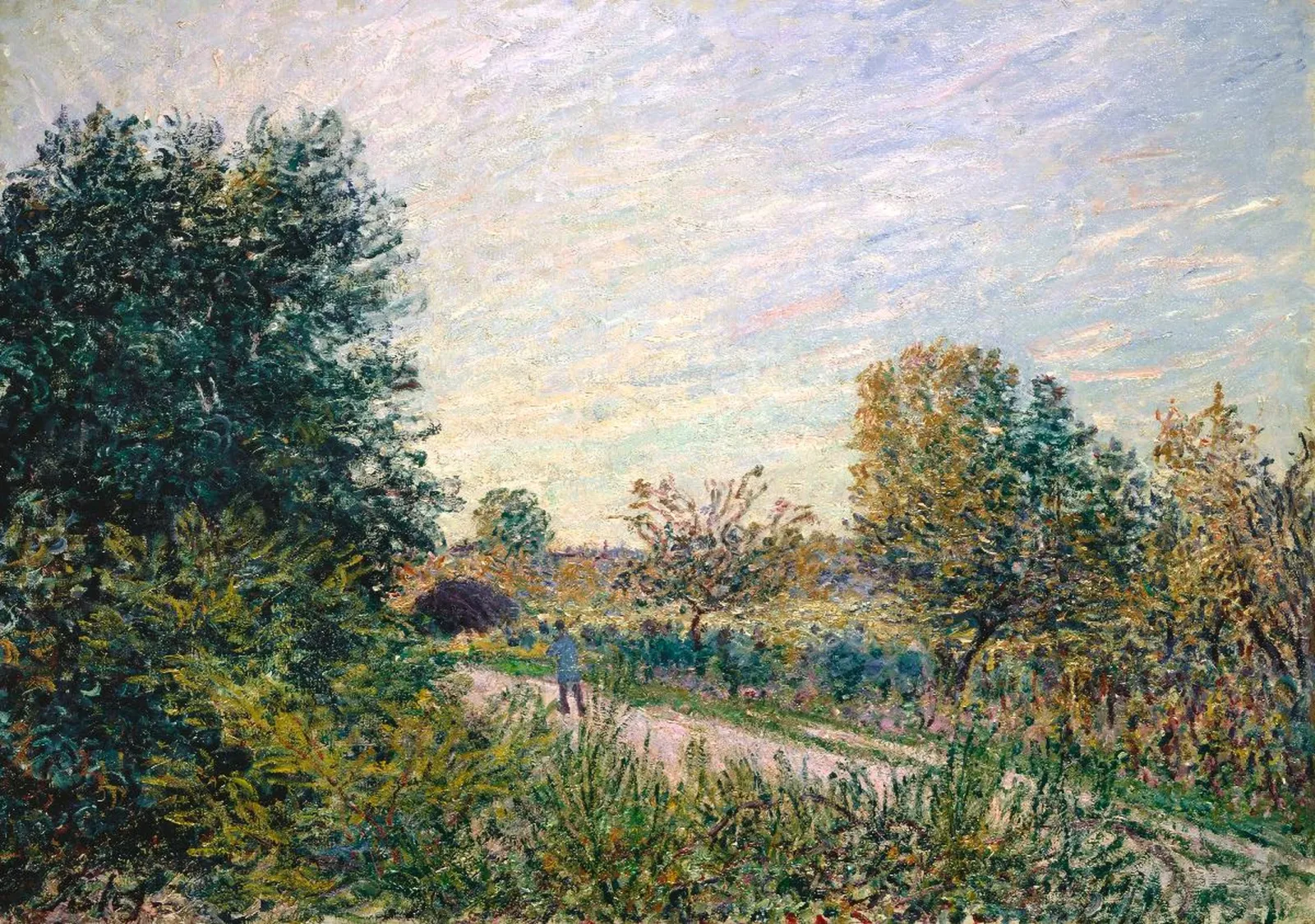 La Route, Alfred Sisley