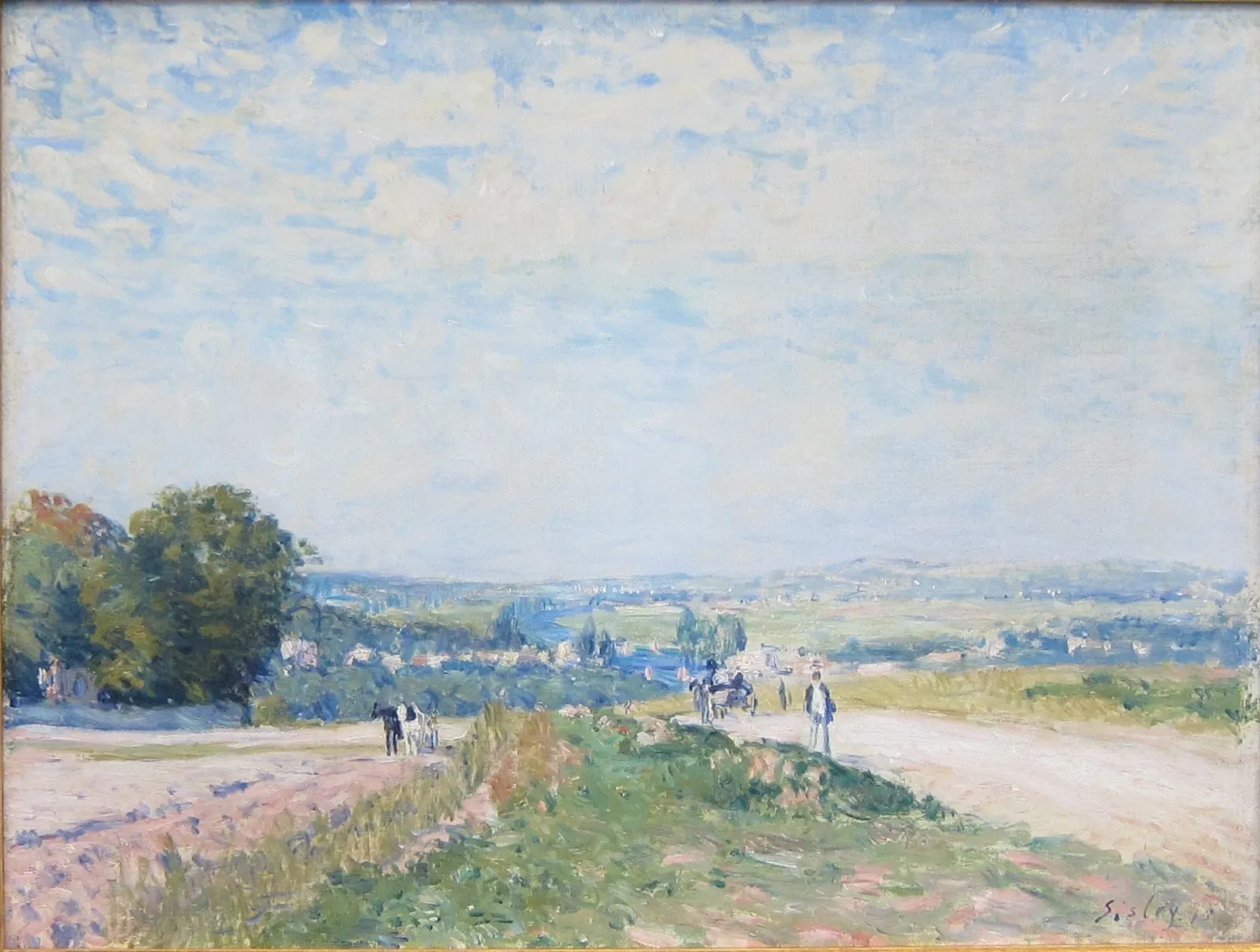 La Route de Montbuisson à Louveciennes, Alfred Sisley