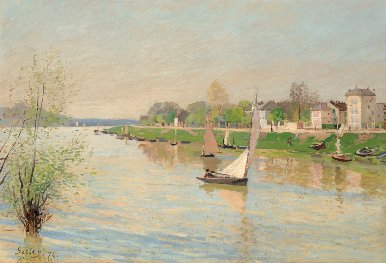 La Seine à Argenteuil, Alfred Sisley