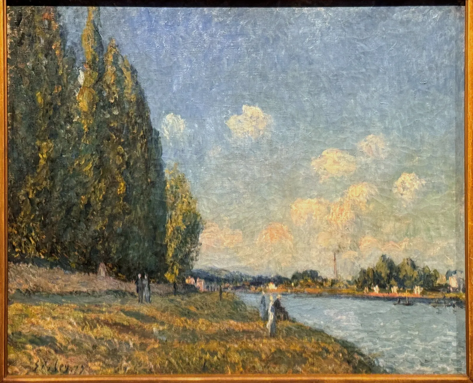 La Seine à Billancourt, Alfred Sisley