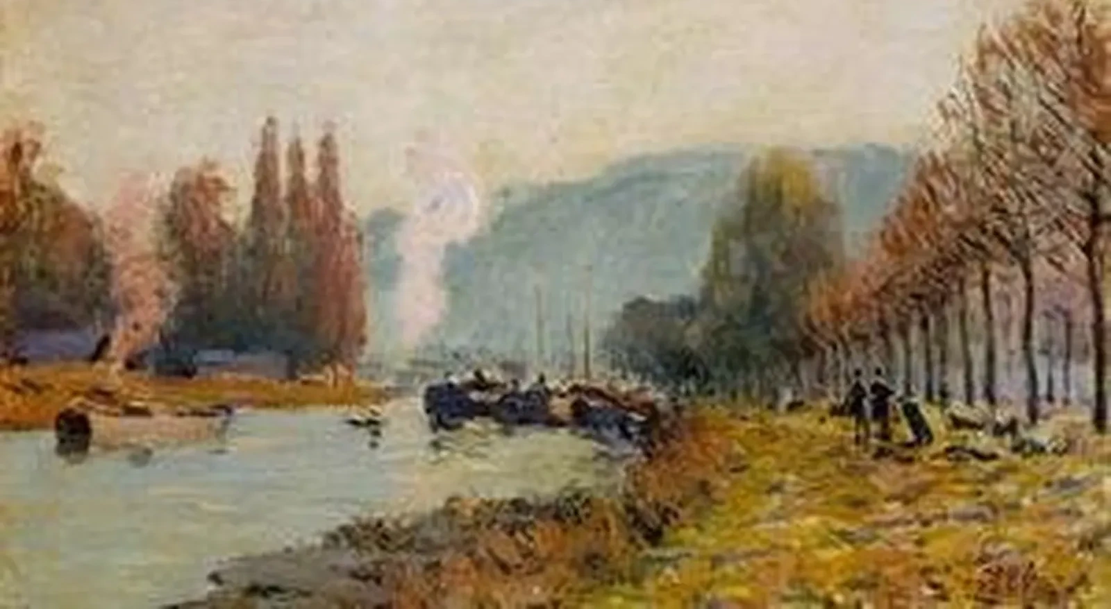 La Seine à Bougival, Alfred Sisley