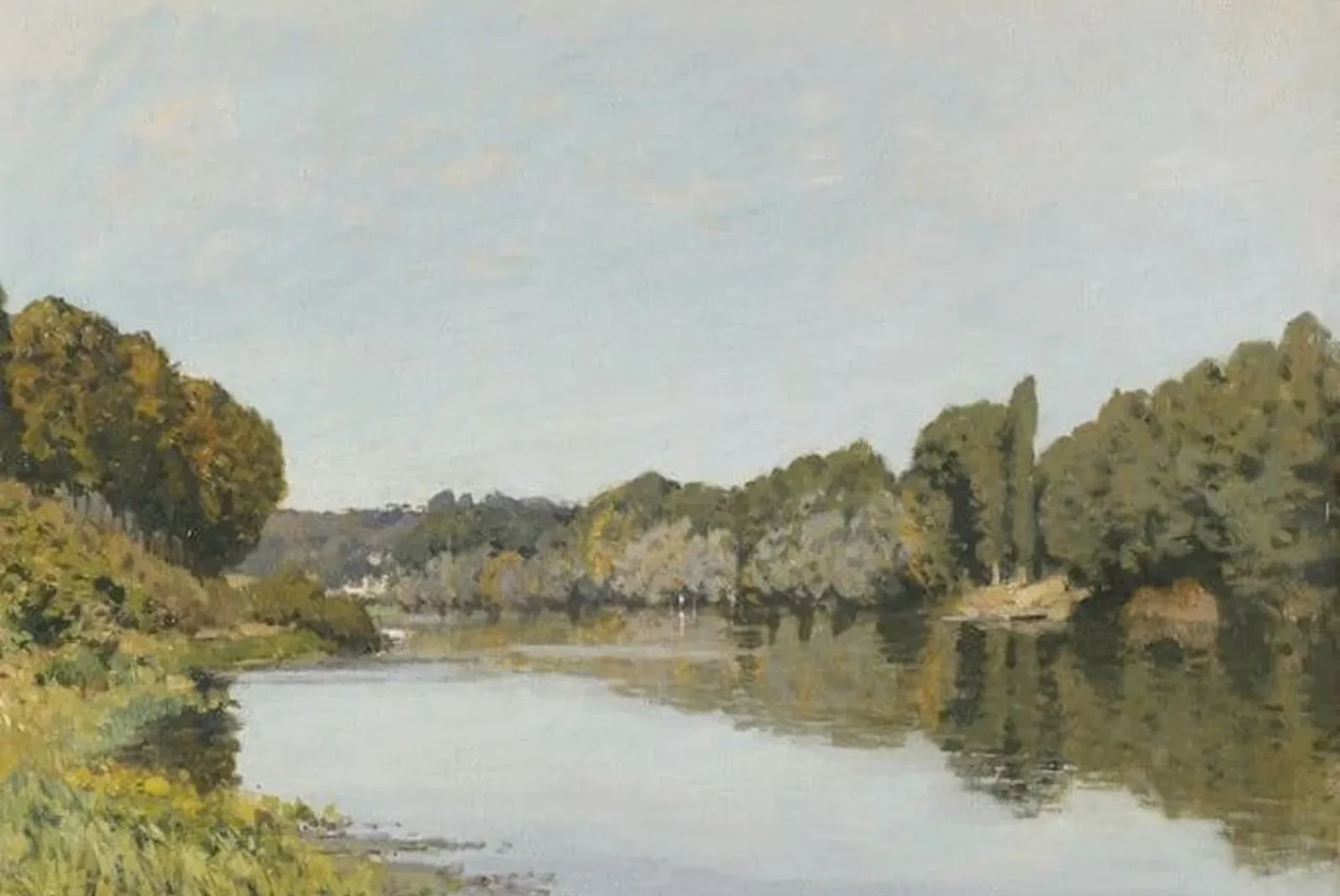 La Seine à Bougival, Alfred Sisley