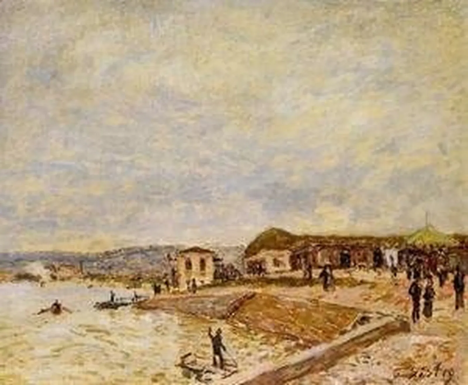 La Seine au Point-du-Jour, Alfred Sisley