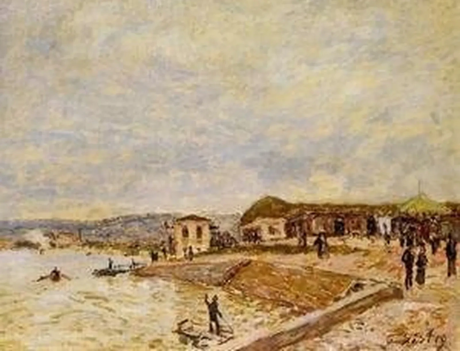 La Seine au Point-du-Jour, Alfred Sisley
