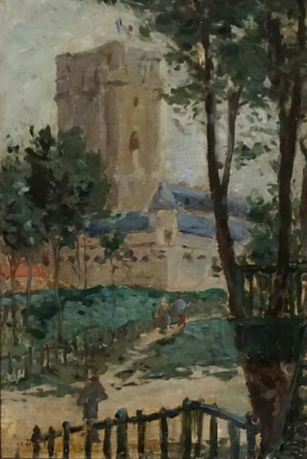 La Tour de Guet, Alfred Sisley