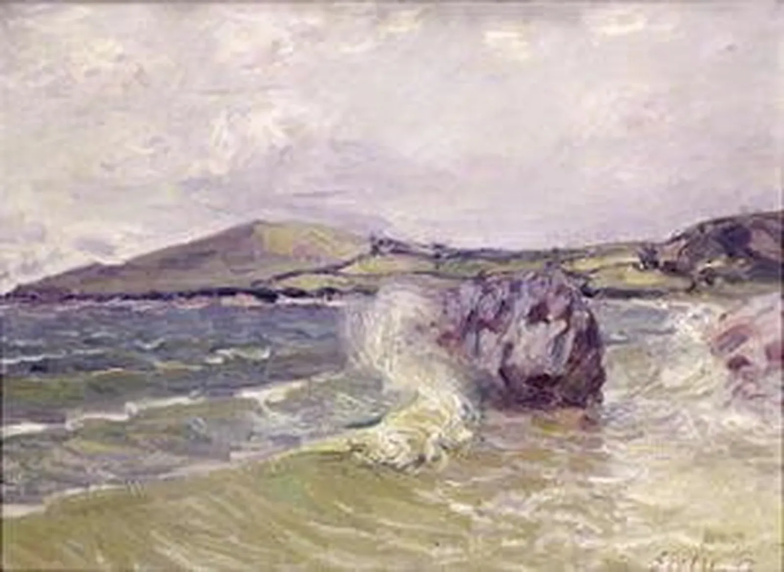 Lady's cove, Pays de Galles, Alfred Sisley