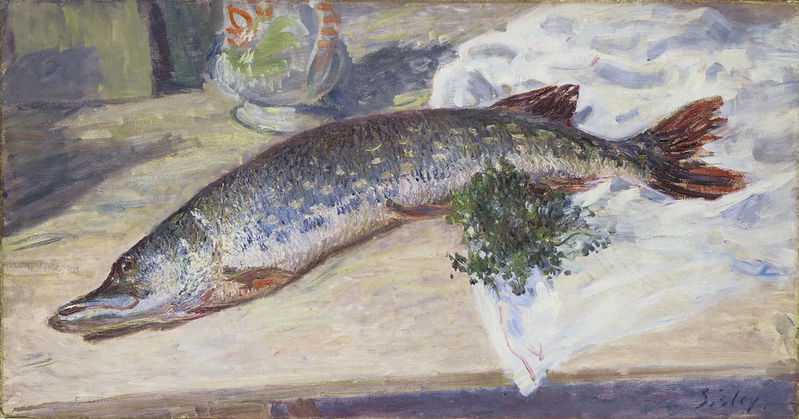 El lucio, Alfred Sisley