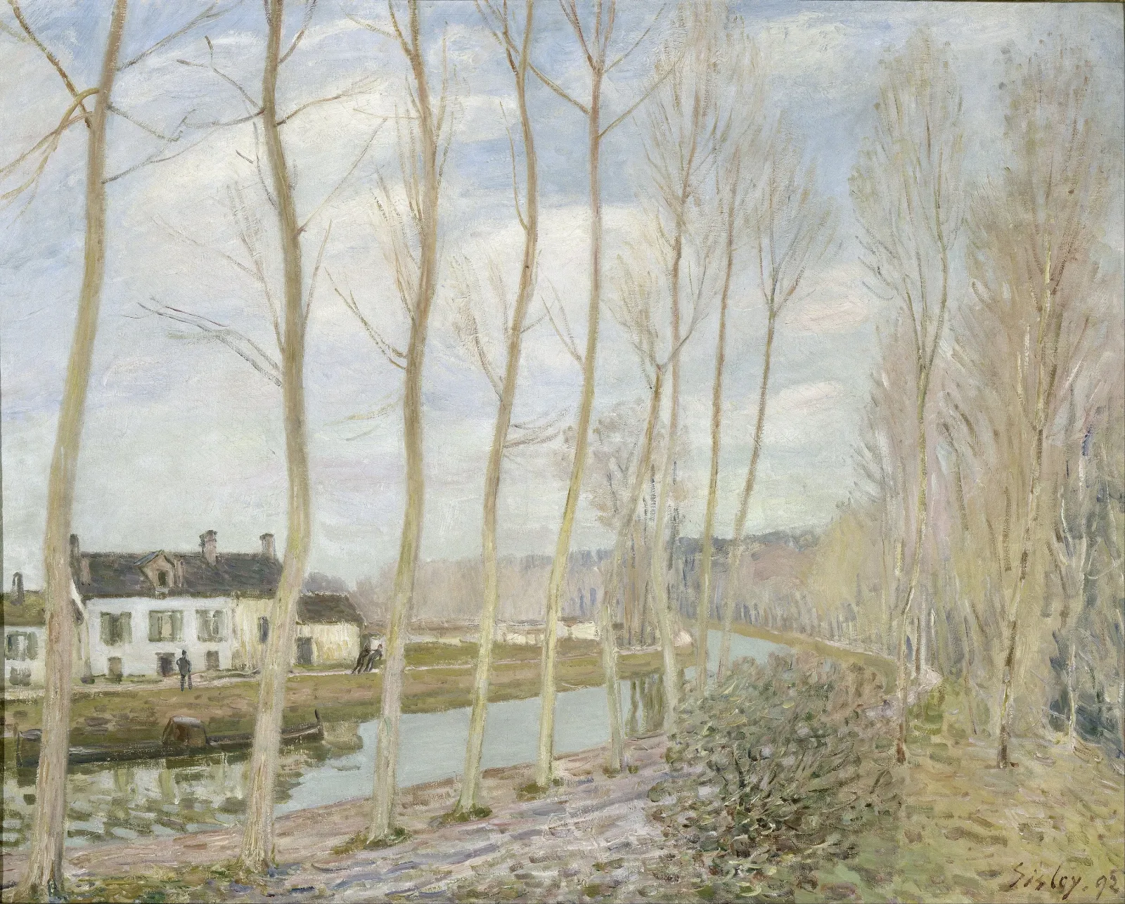 Le Canal du Loing, Alfred Sisley