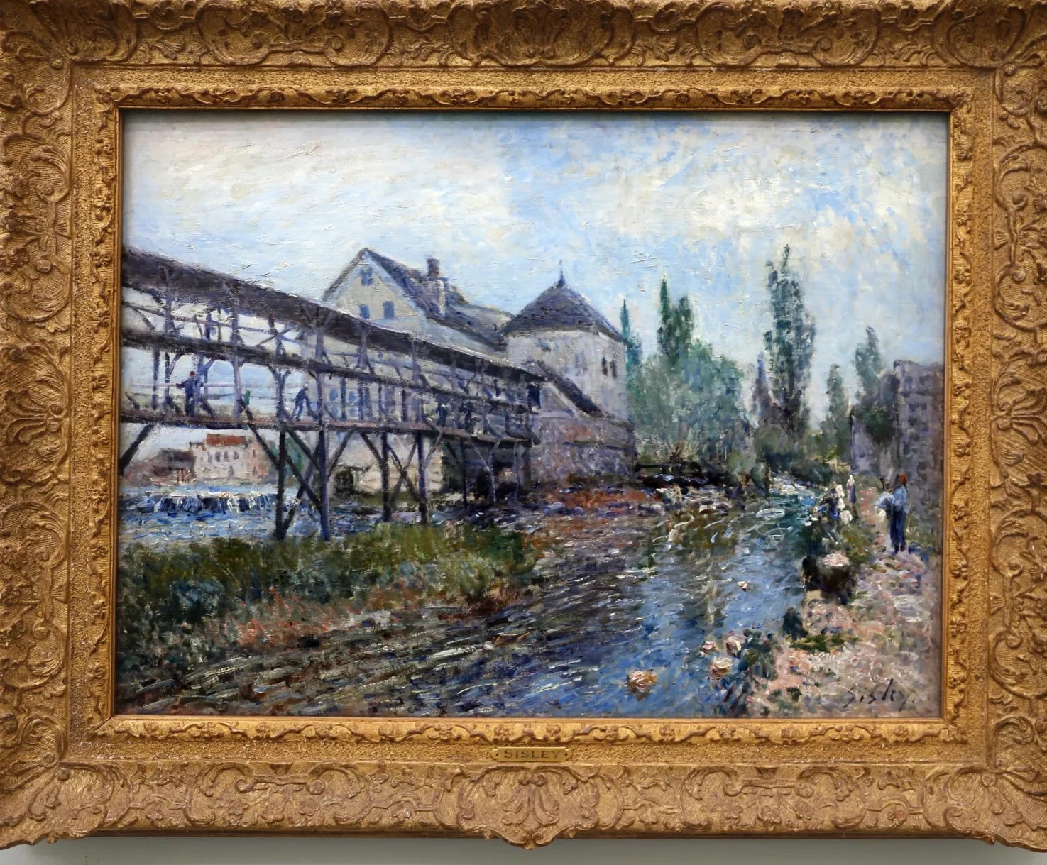 Le Moulin Provencher à Moret, Alfred Sisley