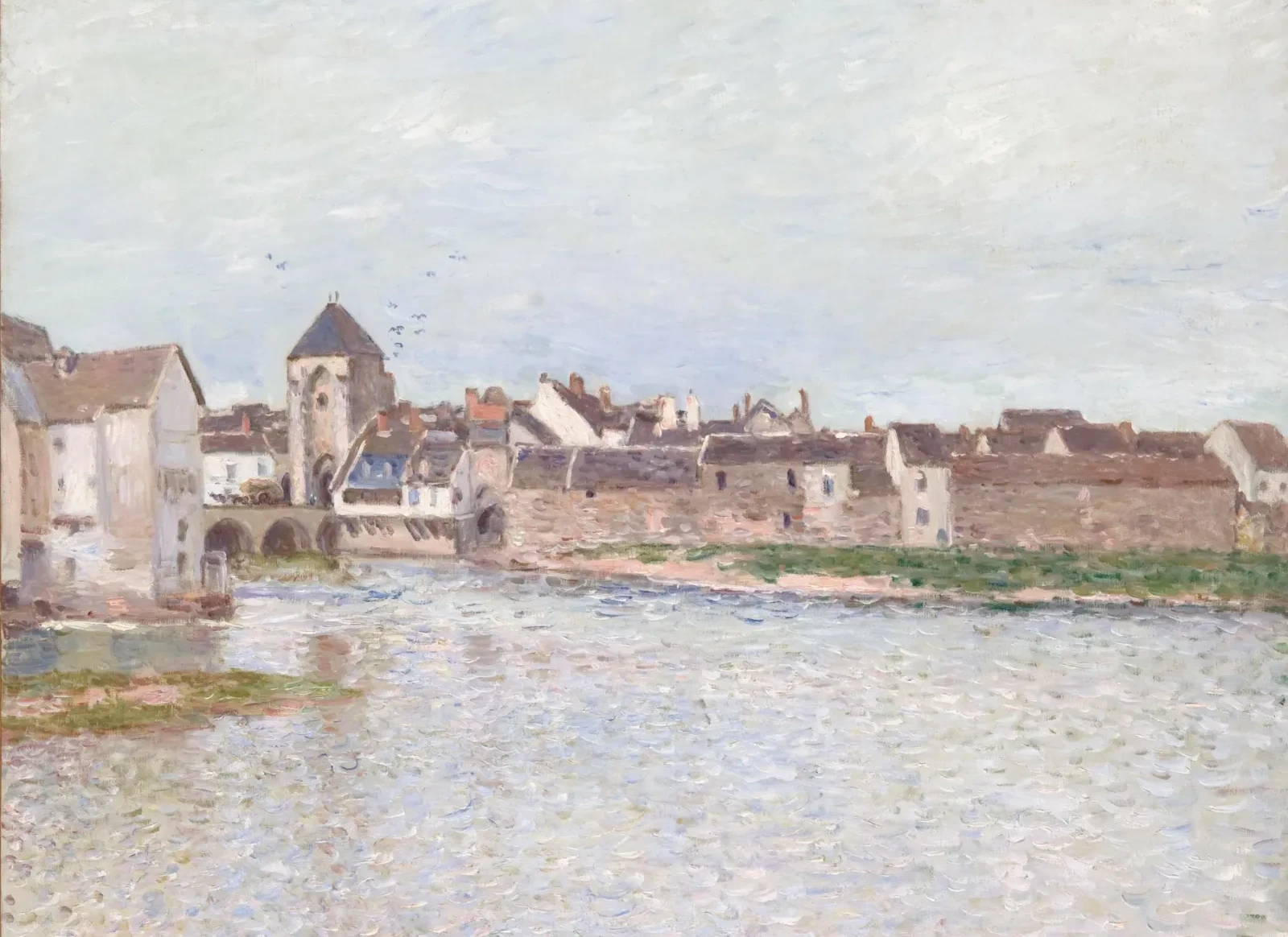 Le Pont de Moret-sur-Loing, Alfred Sisley