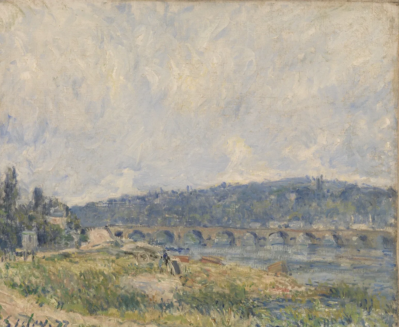 Le Pont de Sèvres, Alfred Sisley