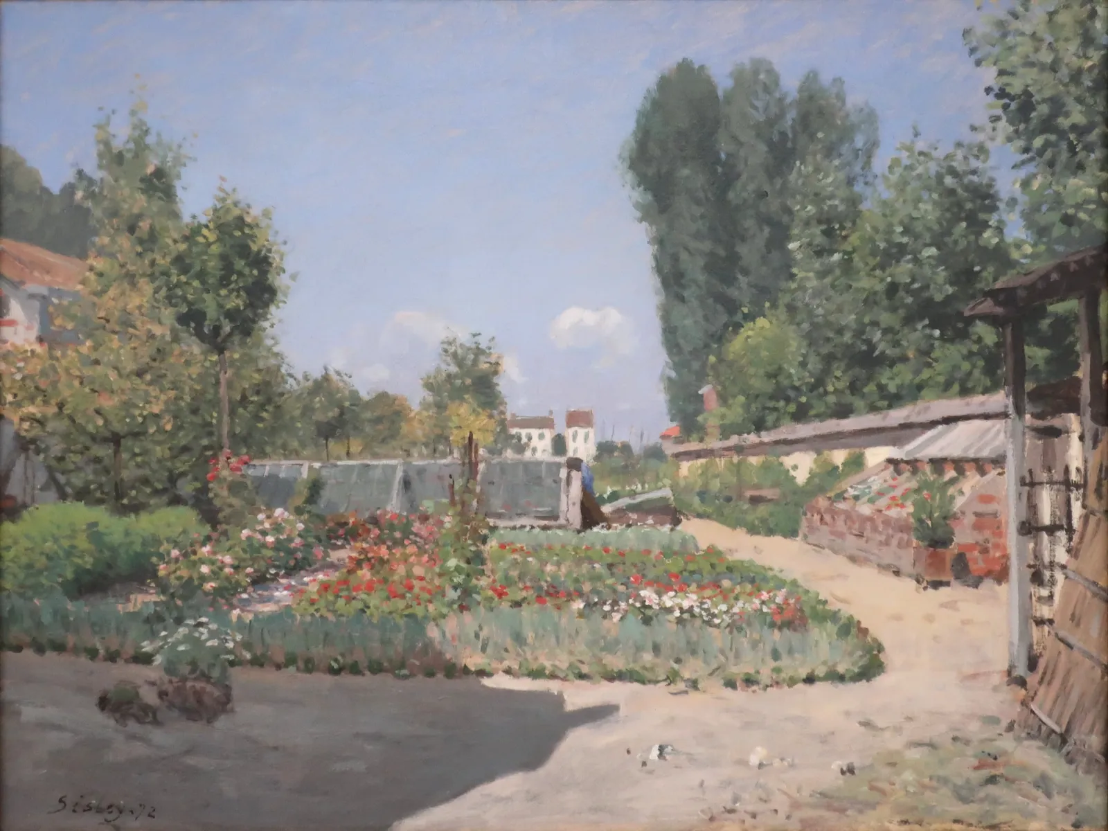 Le Potager, Alfred Sisley