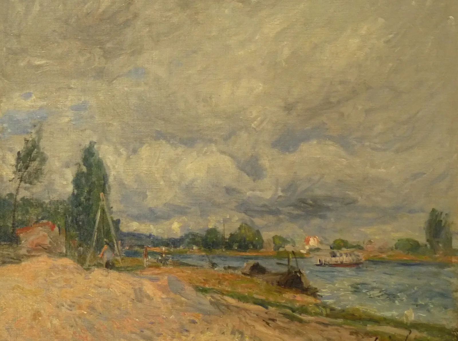 Les Bords du Loing, Alfred Sisley