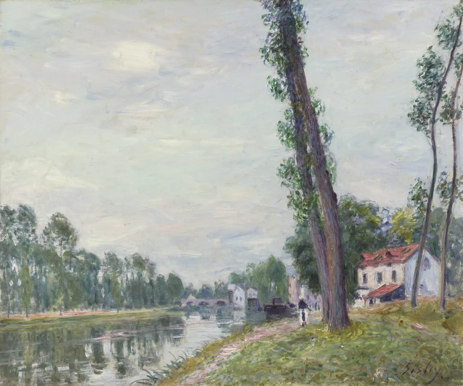 Les bords du Loing, Alfred Sisley