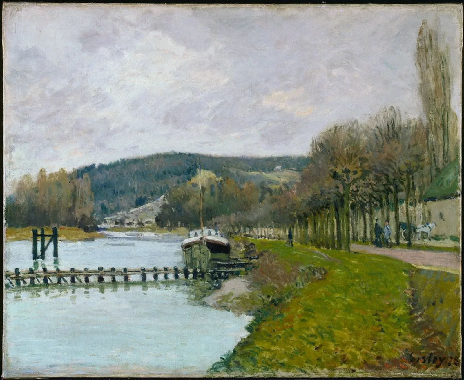 Les Coteaux de Bougival, Alfred Sisley