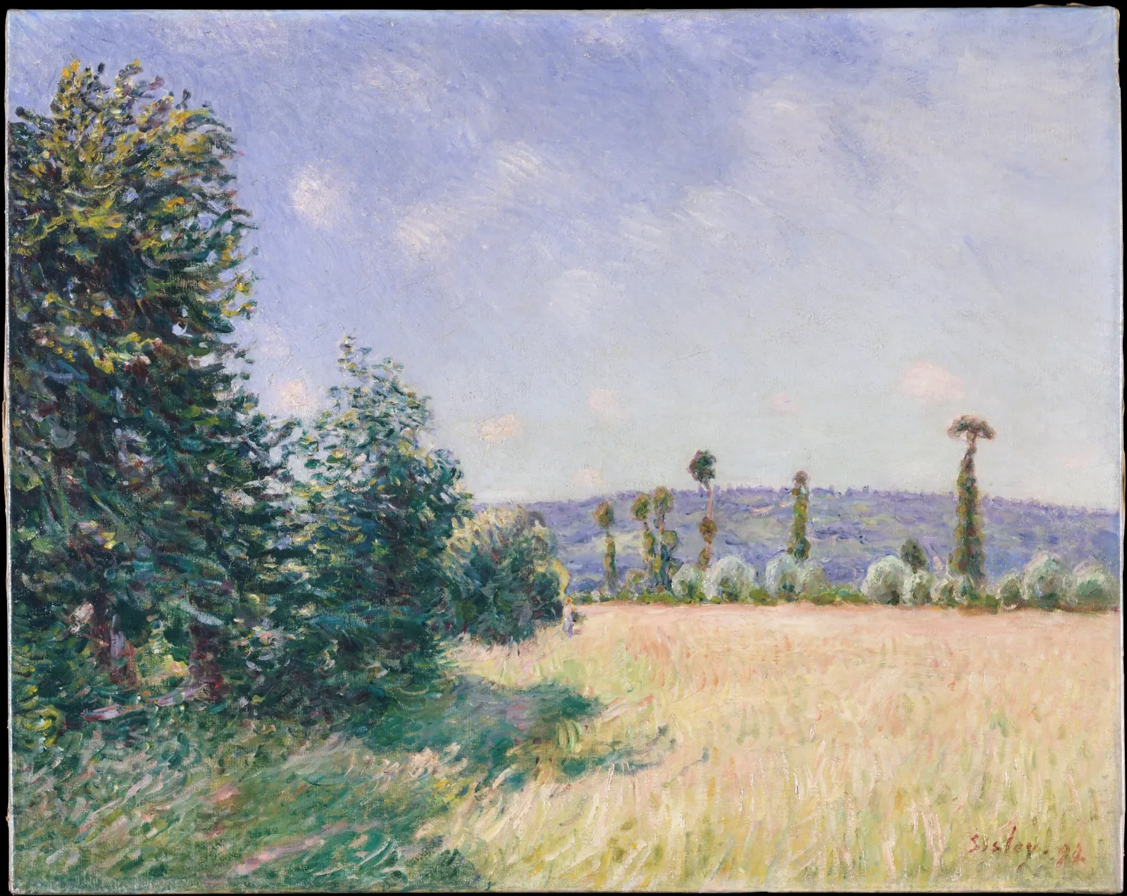 Les Prairies de Sahurs dans le soleil du matin, Alfred Sisley