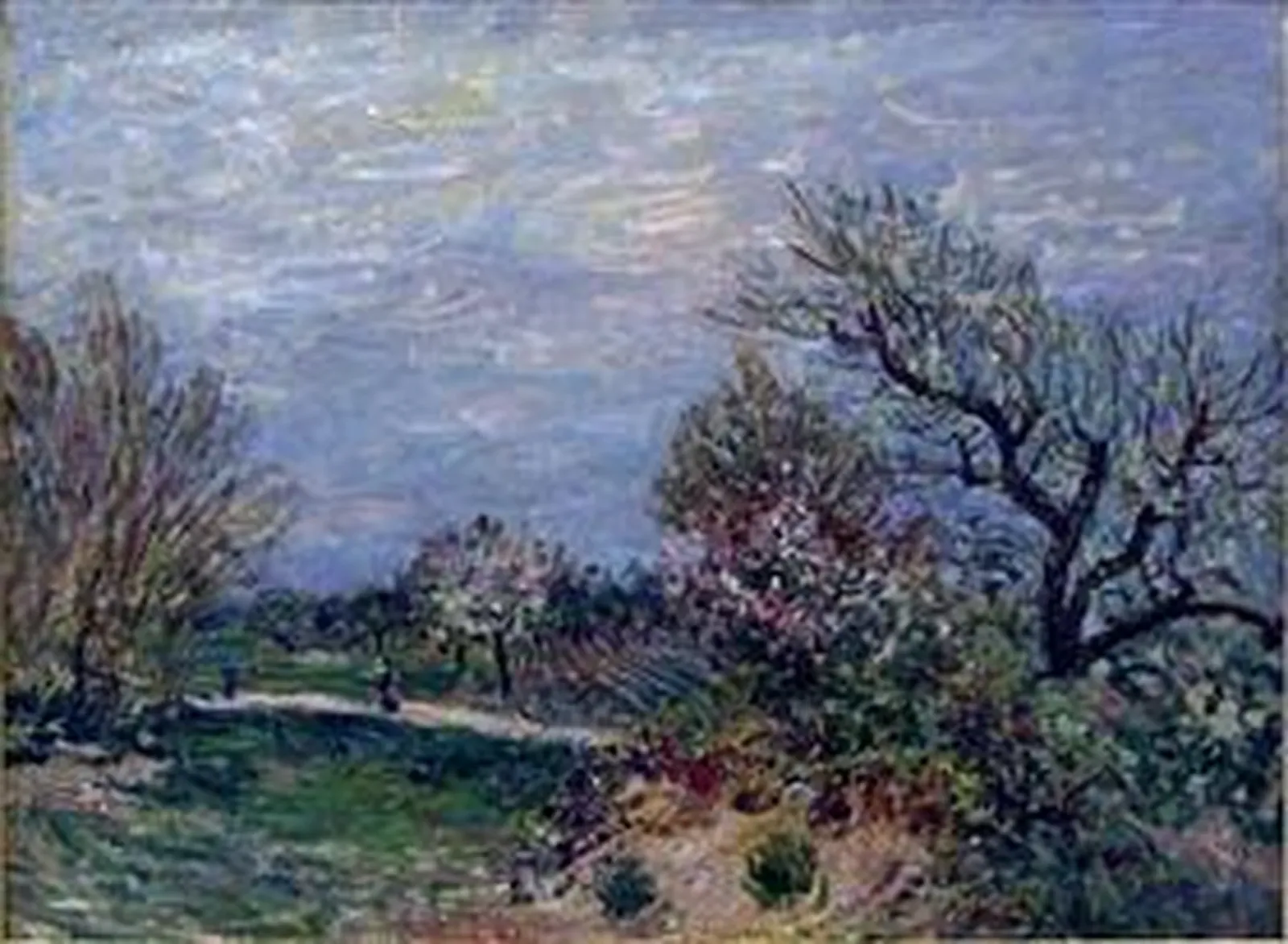 Lisière de bois, Alfred Sisley