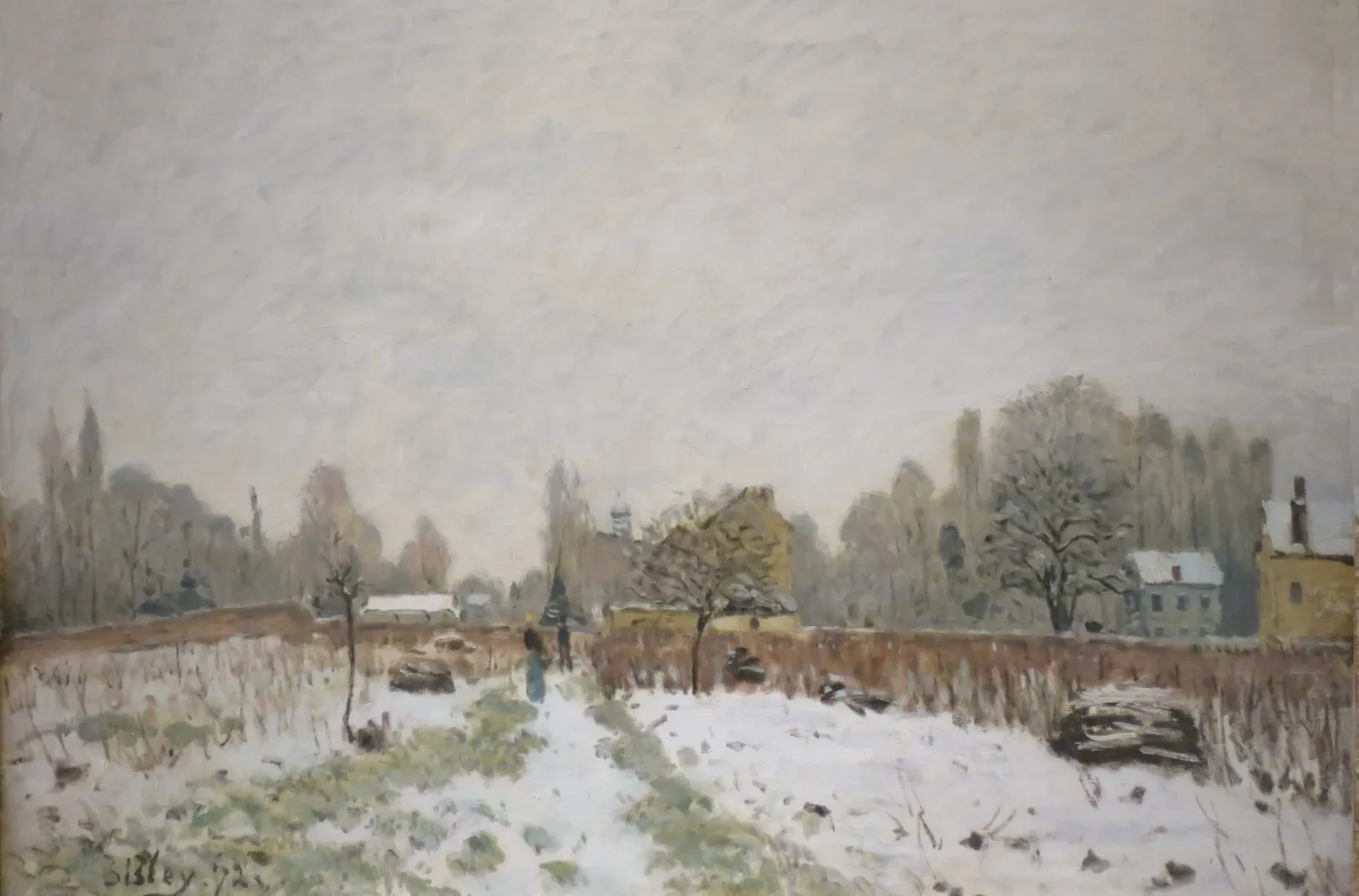 Louveciennes sous la neige, Alfred Sisley