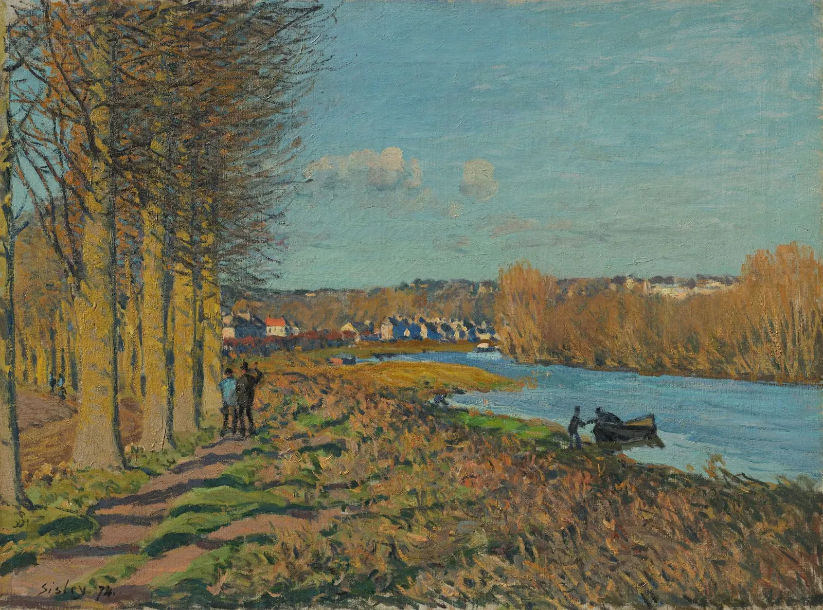 Matin d'hiver, Alfred Sisley
