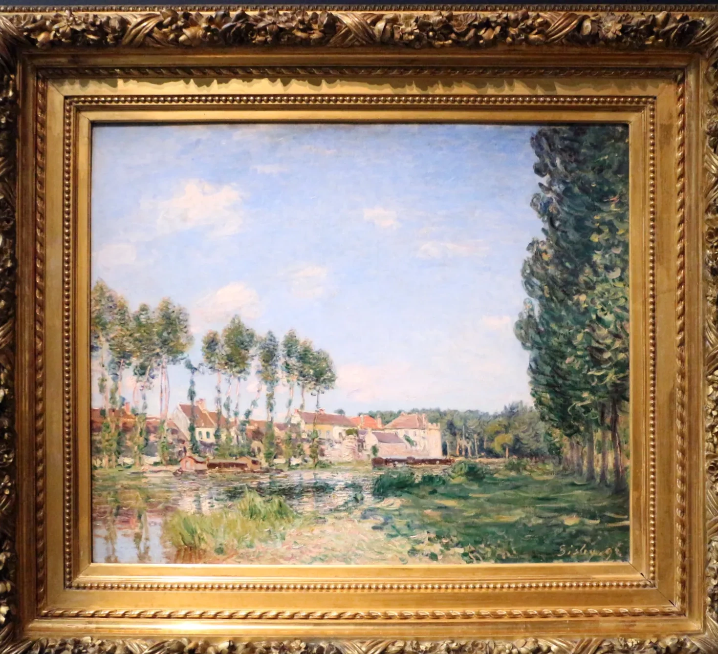 Moret, bords du Loing, Alfred Sisley