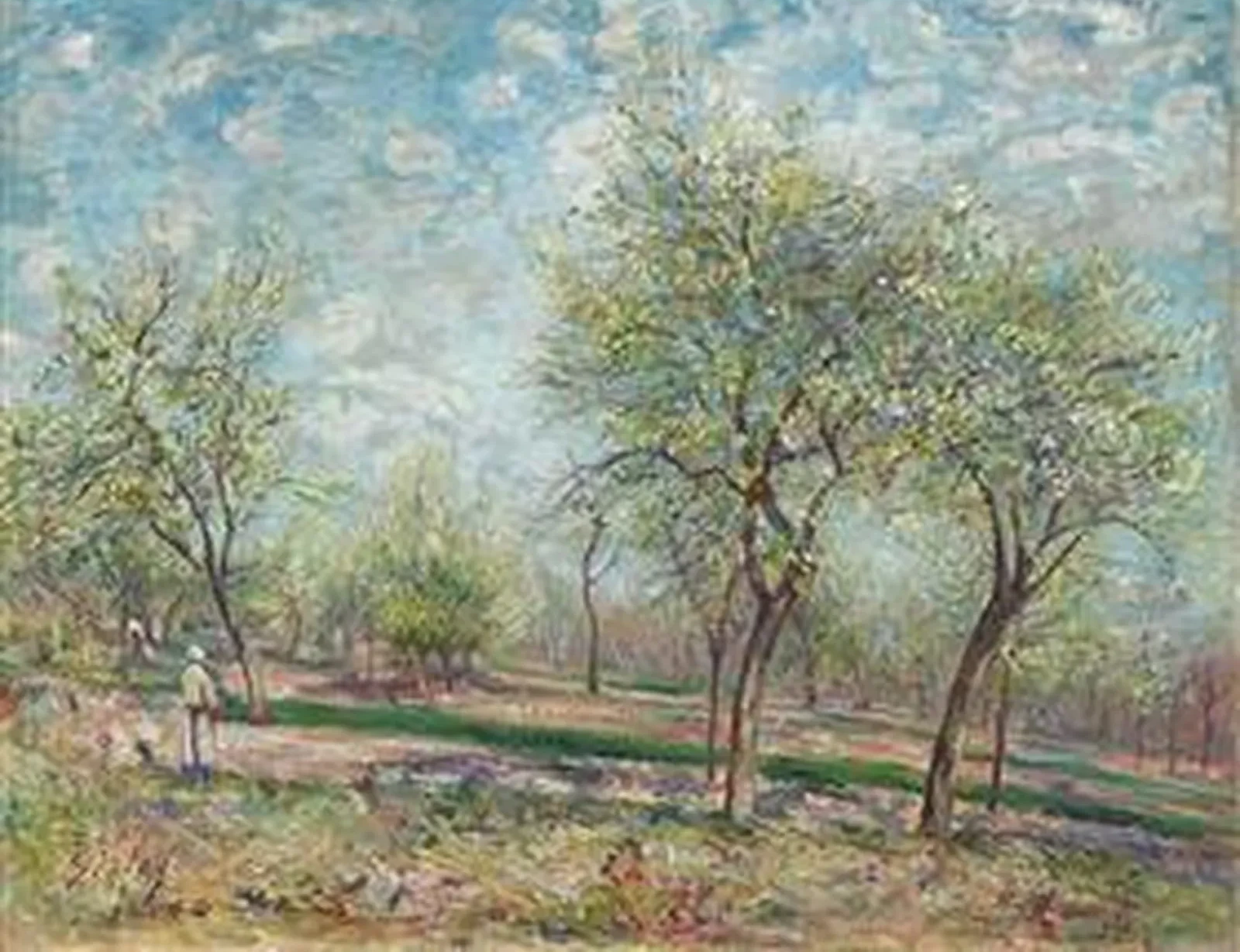 Pommiers en fleurs, Alfred Sisley