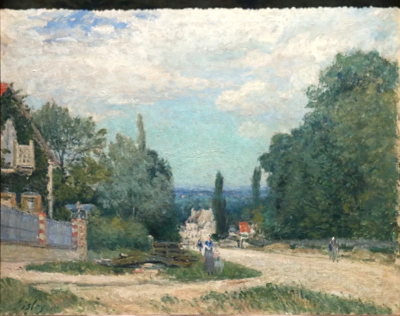 Route de Louveciennes, Alfred Sisley